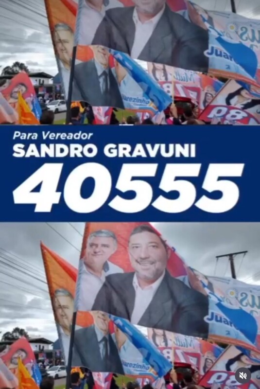 Candidato a Vereador  Sandro Gravuni 